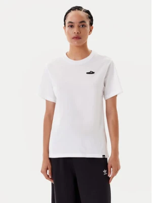 adidas T-Shirt Slide Graphic JY8687 Biały Regular Fit