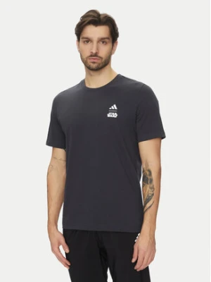 adidas T-Shirt Star Wars The Mandalorian™ JI5716 Szary Regular Fit