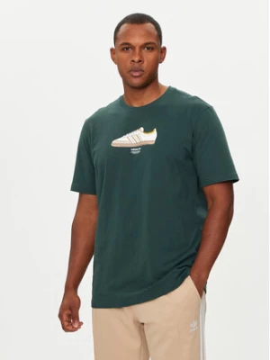 adidas T-Shirt Supply Sport IX6717 Zielony Regular Fit