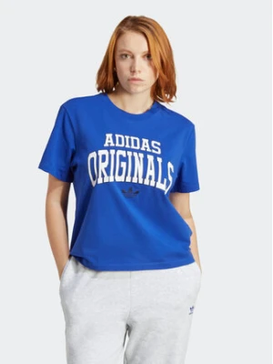 adidas T-Shirt T-Shirt IC5982 Niebieski