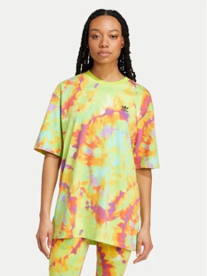 adidas T-Shirt Tie-Dyed IY7595 Kolorowy Loose Fit