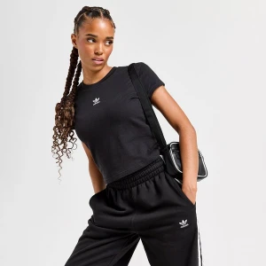 adidas T-Shirt Tref Ess Slim T Blk/wh