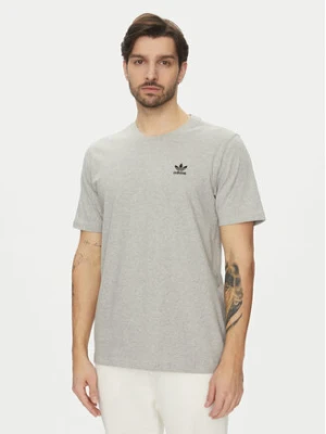 adidas T-Shirt Trefoil Essentials JC9988 Szary Regular Fit