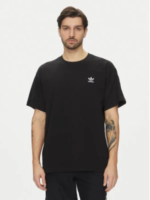 adidas T-Shirt Trefoil Essentials JD0349 Czarny Oversize