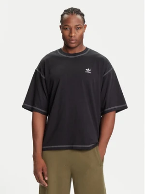 Zdjęcie produktu adidas T-Shirt Trefoil Essentials JW0971 Czarny Regular Fit