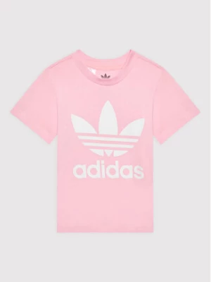 adidas T-Shirt Trefoil HE2188 Różowy Regular Fit