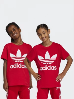 adidas T-Shirt Trefoil T-Shirt IB9929 Czerwony Regular Fit