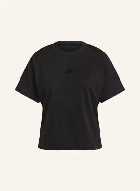 Adidas T-Shirt Z Siateczką schwarz