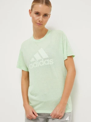 adidas t-shirt zielony