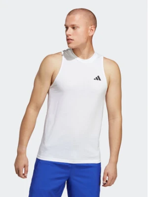 adidas Tank top Train Essentials Feelready Training Tank Top IC6947 Biały Slim Fit