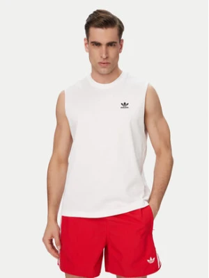 adidas Tank top Trefoil Essentials KE3396 Biały Regular Fit
