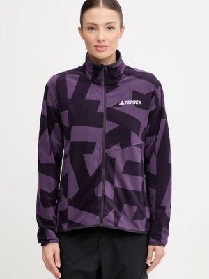 adidas TERREX bluza outdoorowa Multi damska kolor fioletowy wzorzysta JN0996