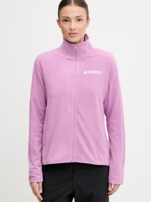 adidas TERREX bluza outdoorowa Multi Essentials damska kolor fioletowy gładka JM3113