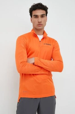 adidas TERREX bluza sportowa Multi męska kolor pomarańczowy gładka