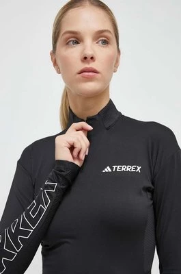 adidas TERREX bluza sportowa Xperior kolor czarny z nadrukiem