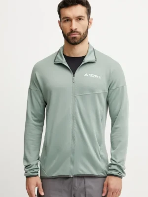 adidas TERREX bluza sportowa Xperior męska kolor zielony z aplikacją JE1353