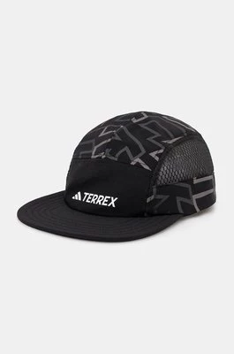 adidas TERREX czapka z daszkiem kolor czarny wzorzysta IW3871