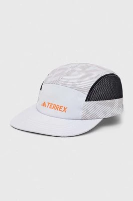 adidas TERREX czapka z daszkiem kolor szary wzorzysta