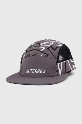 adidas TERREX czapka z daszkiem kolor szary wzorzysta IN8287