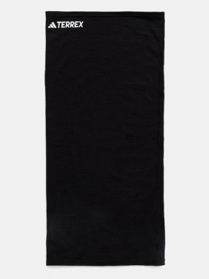 adidas TERREX komin wełniany kolor czarny z nadrukiem IX1653