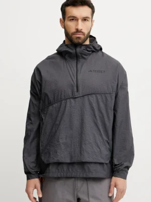 adidas TERREX kurtka outdoorowa Xploric kolor szary JD8427