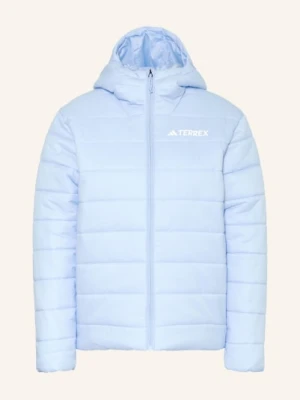 Adidas Terrex Kurtka Pikowana Terrex Multi Essentials Climawarm Insulated Hooded blau