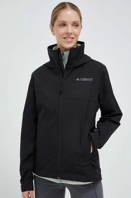 adidas TERREX kurtka przeciwdeszczowa Multi RAIN.RDY damska kolor czarny przejściowa