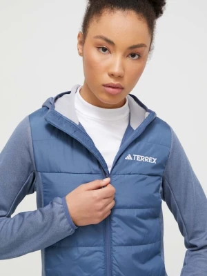 adidas TERREX kurtka sportowa Multi Hybrid niebieski