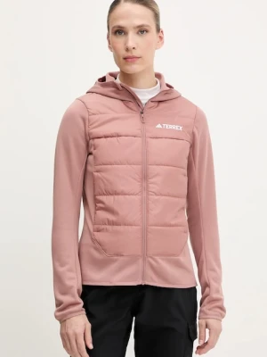 adidas TERREX kurtka sportowa Multi Hybrid kolor różowy przejściowa JD8416