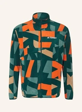 Adidas Terrex Kurtka Z Polaru Terrex Multi Printed Full Zip gruen