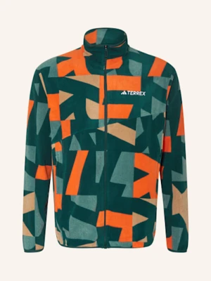 Adidas Terrex Kurtka Z Polaru Terrex Multi Printed Full Zip gruen