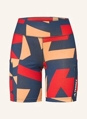 Adidas Terrex Legginsy Terrex Multi 8inch Printed rot