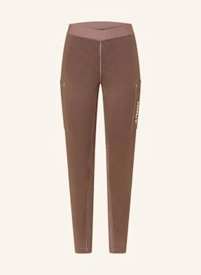 Adidas Terrex Legginsy Xperior Brushed braun