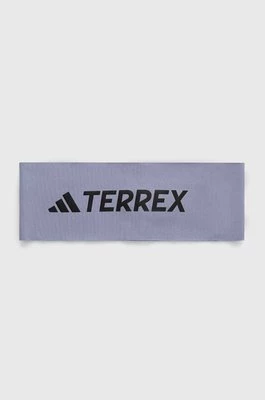 adidas TERREX opaska na głowę kolor fioletowy