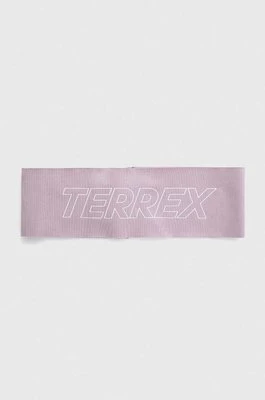 adidas TERREX opaska na głowę kolor różowy IN8299