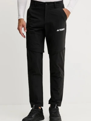 adidas TERREX spodnie outdoorowe Multi męskie kolor czarny proste IZ3320