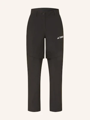 Adidas Terrex Spodnie Z Odpinanymi Nogawkami Multi schwarz