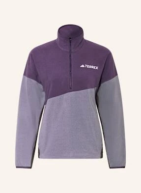 Adidas Terrex Sweter Typu Troyer Z Polaru Terrex Multi Climawarm lila