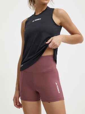 adidas TERREX szorty sportowe Multi bordowy