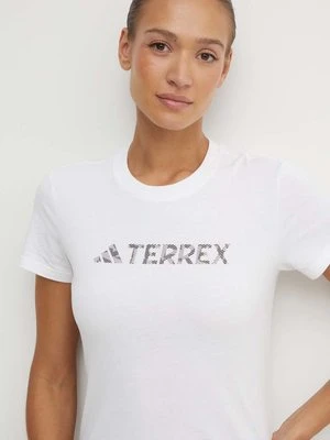 adidas TERREX t-shirt damski kolor biały HZ1391