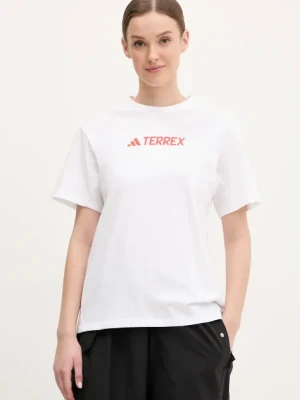 adidas TERREX t-shirt damski kolor biały JF9132