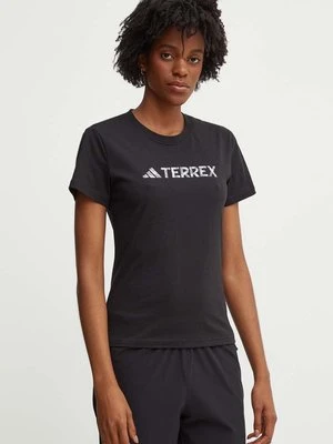 adidas TERREX t-shirt damski kolor czarny HZ1392