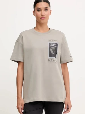 adidas TERREX t-shirt sportowy damski kolor beżowy KC2350