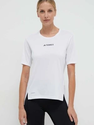 adidas TERREX t-shirt sportowy Multi kolor biały HM4040