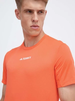 adidas TERREX t-shirt sportowy Multi pomarańczowy