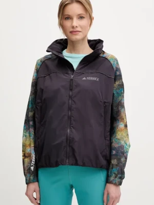 adidas TERREX wiatrówka x National Geographic kolor fioletowy JD5837