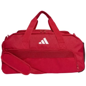 adidas Tiro League Duffel S Bag IB8661, Unisex, Czerwone, torby, poliester, rozmiar: One size
