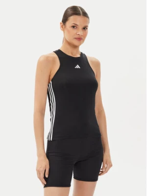 adidas Top AEROREADY Train Essentials Regular 3-Stripes Tank Top HR7815 Czarny Slim Fit