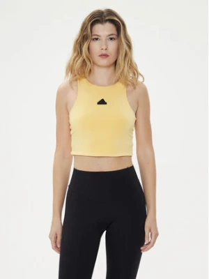 adidas Top City Escape IS0668 Żółty Slim Fit