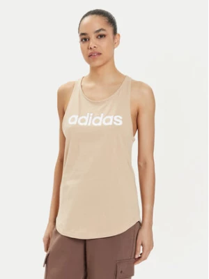 adidas Top Essentials IS2087 Beżowy Regular Fit